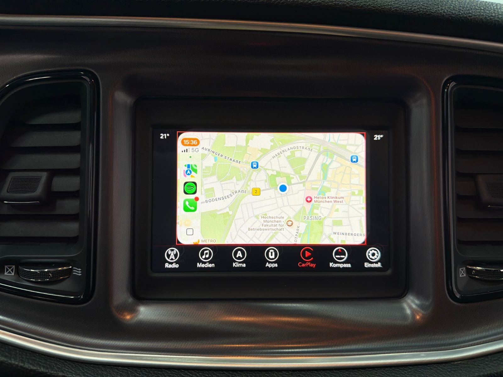 Dodge Challenger R/T 5.7 V8/Octane-Red/Carplay/20"