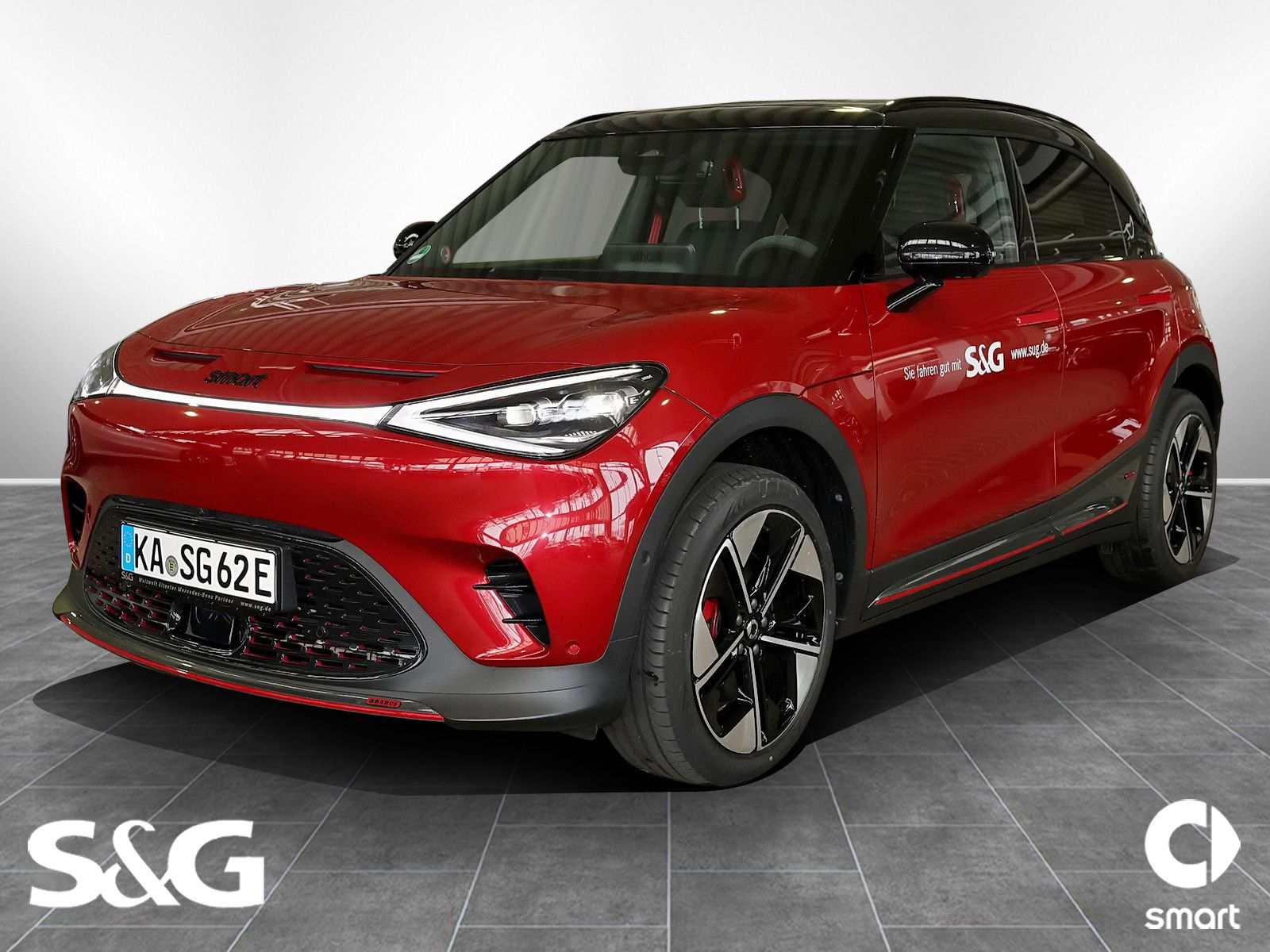 Smart #1 BRABUS 22 KW+360°Kamera+Navigation+Head-UP