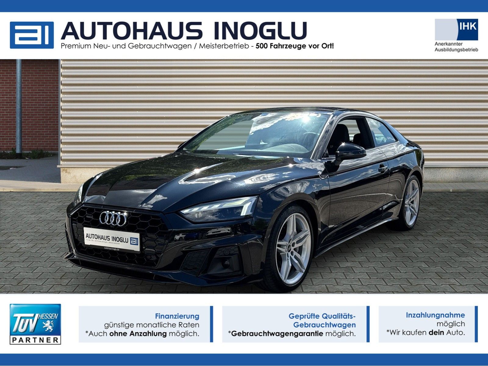 Audi A5 50 TDI quattro S line Matrix+Pano+Leder+R-Kam