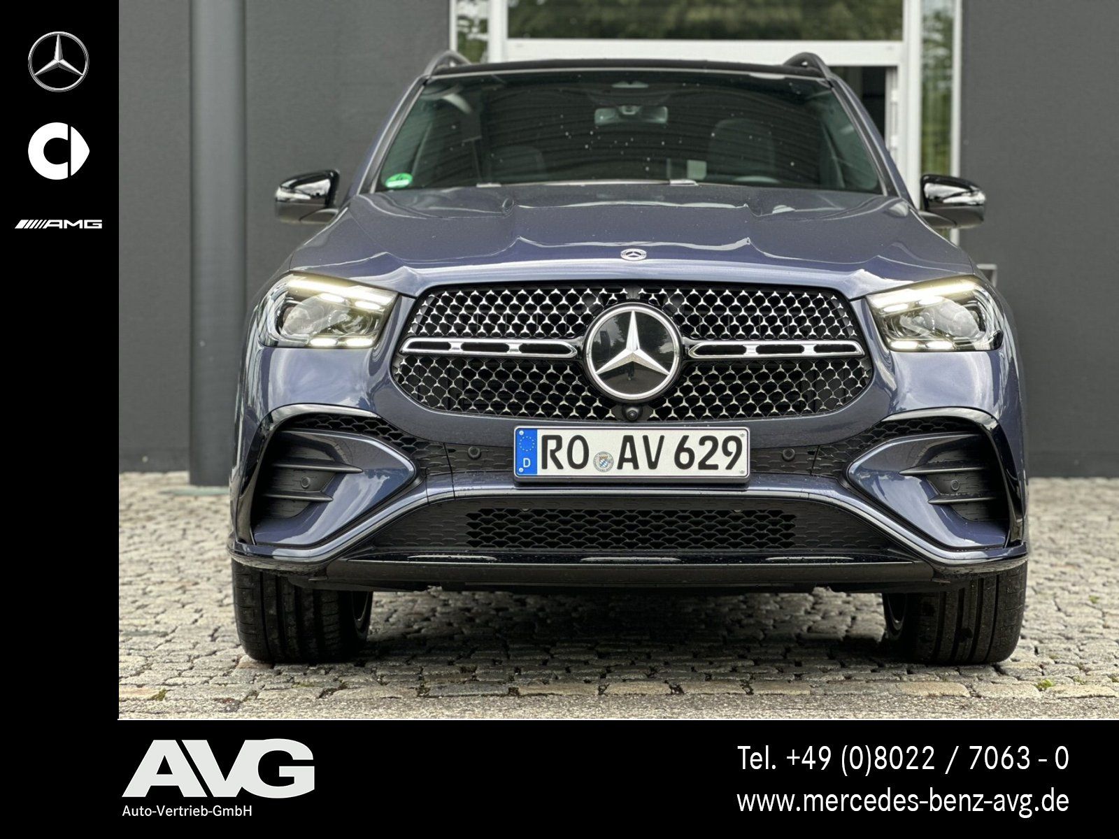Mercedes-Benz GLE 450 d 4M AMG Pano HuD Stndhzg AHK Air 360°