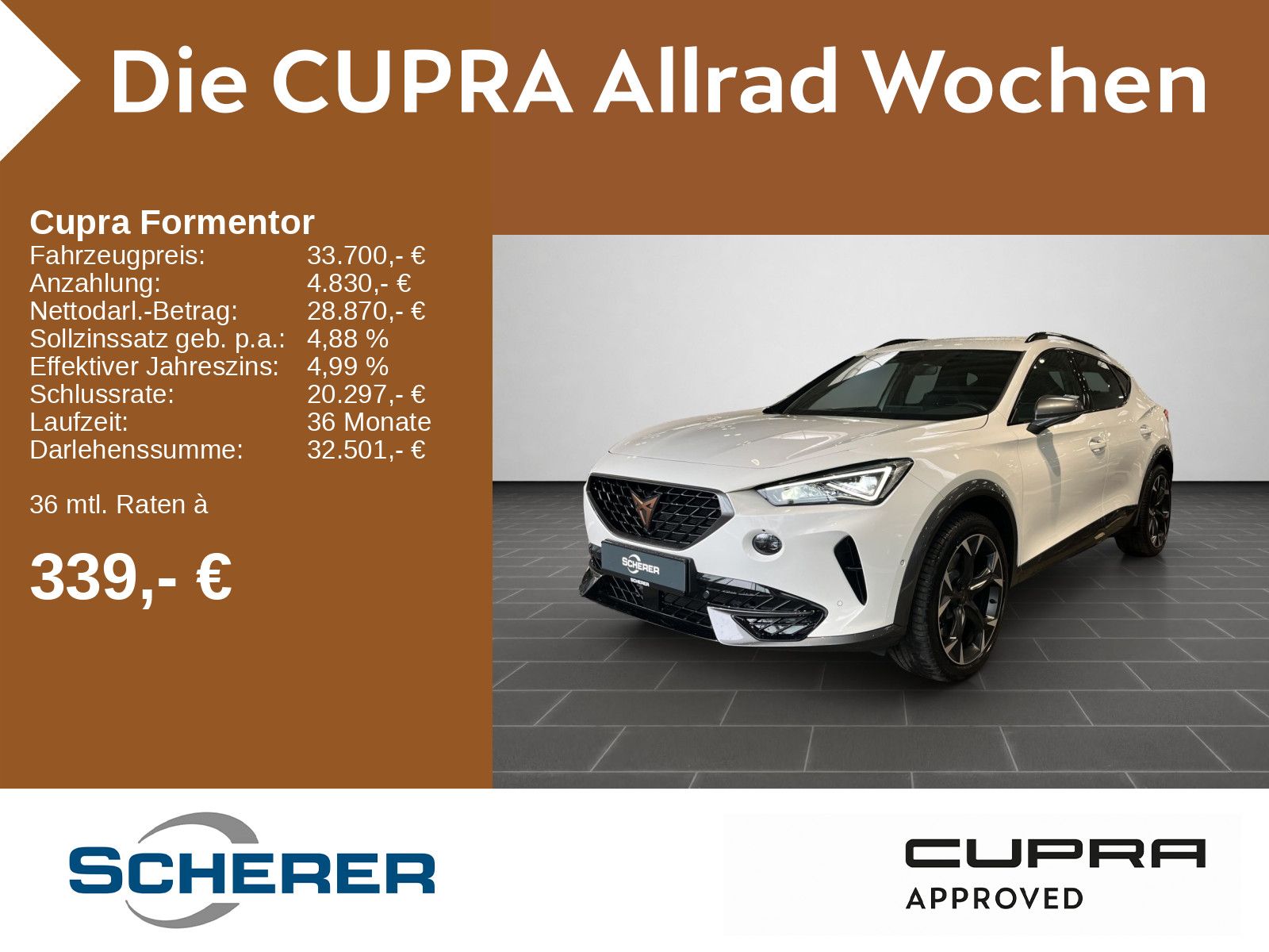 Cupra Formentor VZ 2.0 TSI 4DRIVE - Samsaru's Car Outlet