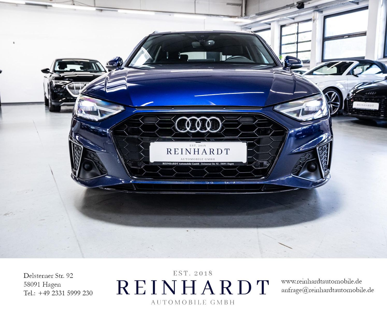 Audi A4 AVANT 40 TDI S LINE Black - Samsaru's Car Outlet