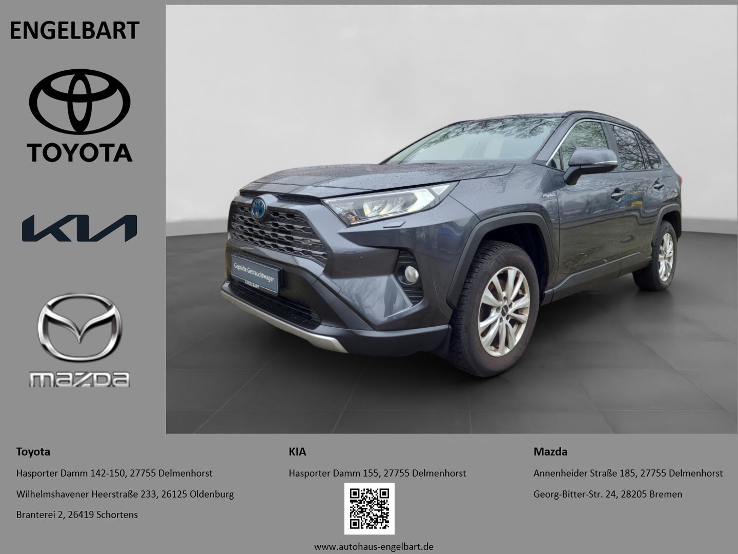 Toyota RAV 4 Hybrid 4x4 Team Deutschland 2.5 VVT-i El. 