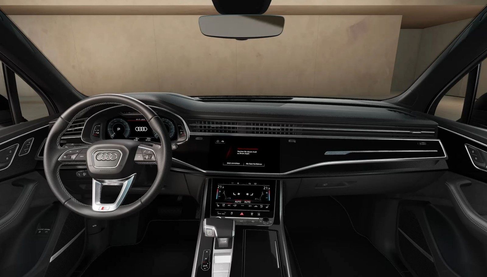 Audi Q7 S line 55 TFSIe Pano,AHK,Raute,HuD,Laser,360°