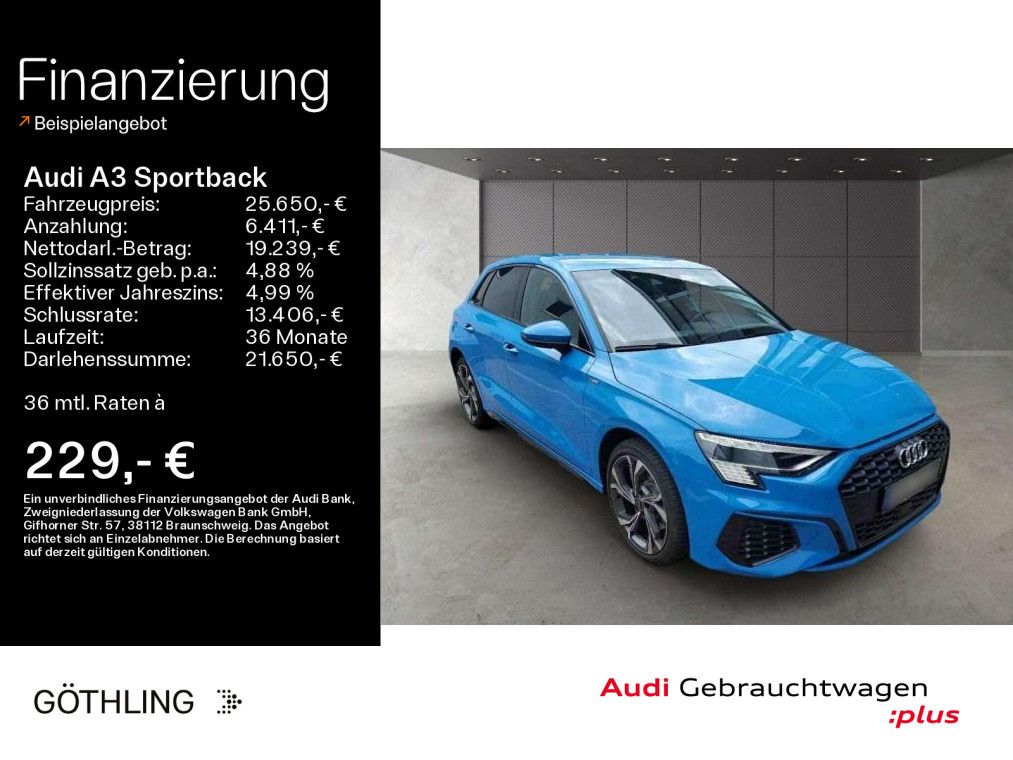 Audi A3 Sportback TFSI e S line - Samsaru's Car Outlet
