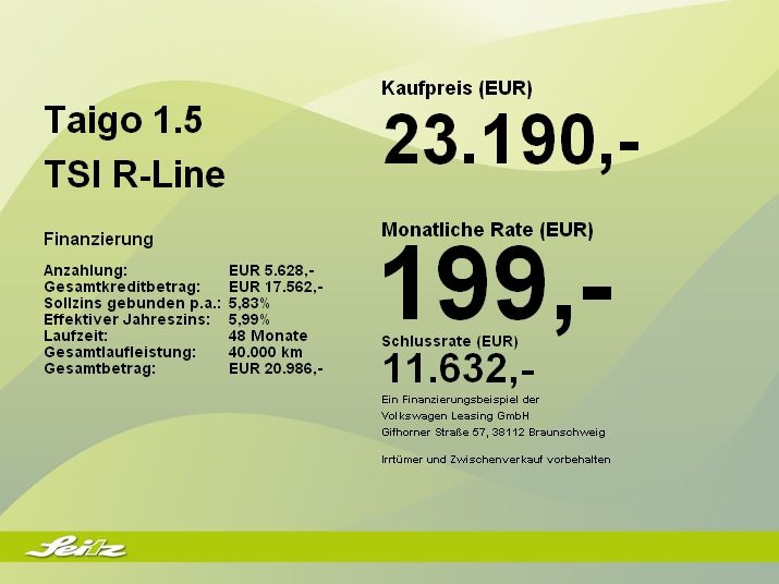 Volkswagen Taigo 1.5 TSI R-Line - Samsaru's Car Outlet