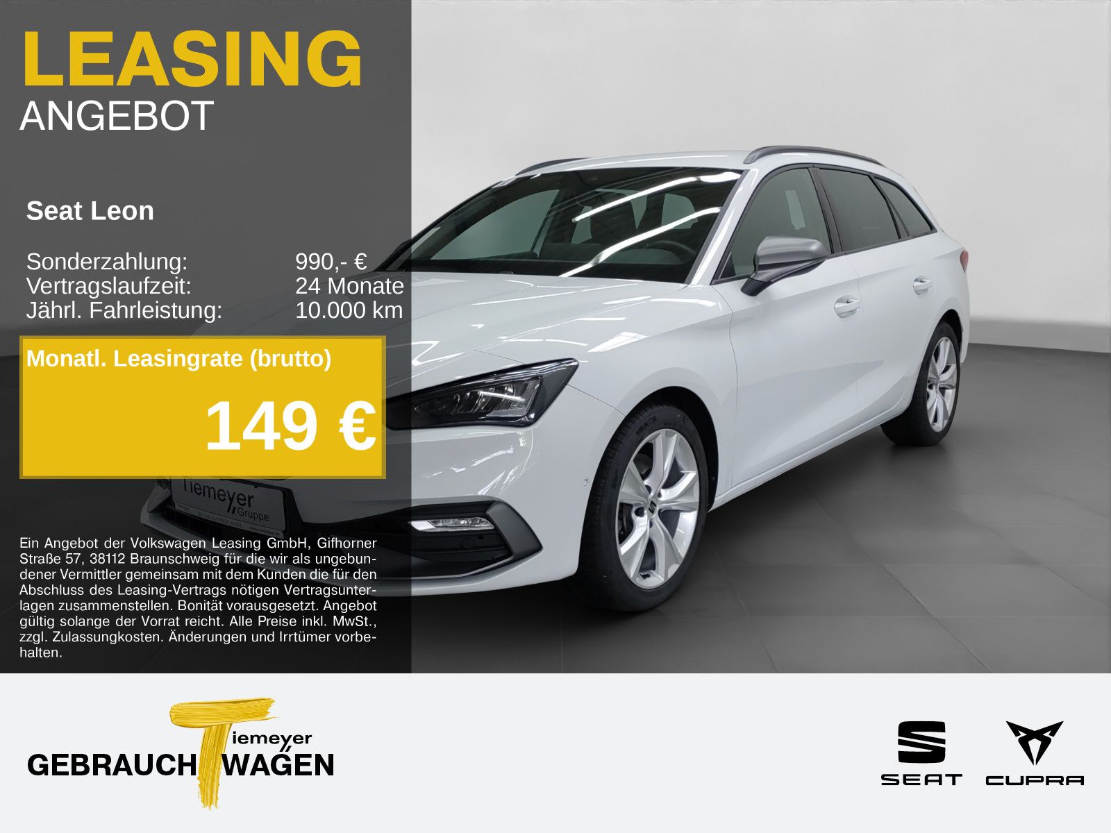 Seat Leon Sportstourer 2.0 TDI DSG FR AHK KAMERA NAVI