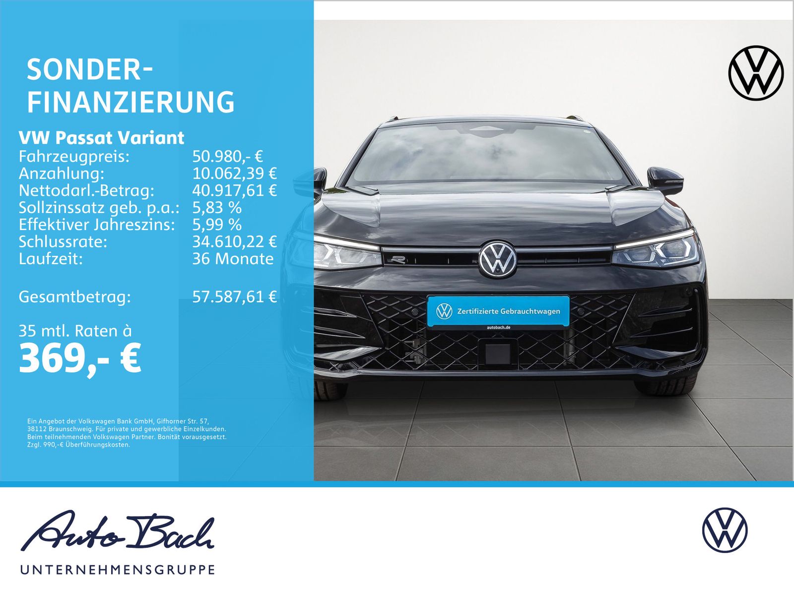Volkswagen Passat Variant 2.0 TSI "R-Line" 4M DSG Navi LED
