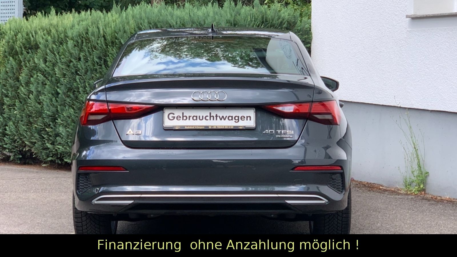 Audi A3 Lim. 40 TFSI Q S LINE - Samsaru's Car Outlet