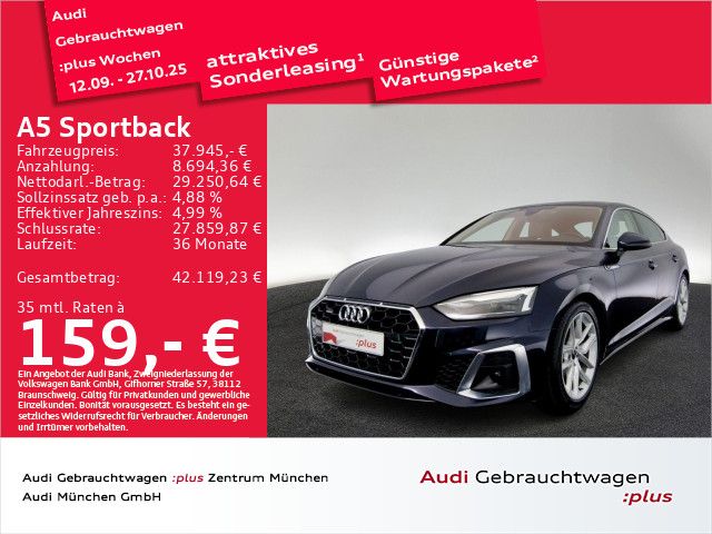 Audi A5 Sportback 40 TDI qu. S tronic S line ACC/Virt