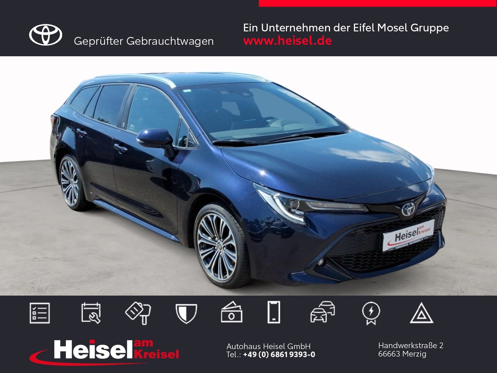 Toyota Corolla Touring Sports 2.0 Hybrid Team D - Samsaru's Car Outlet