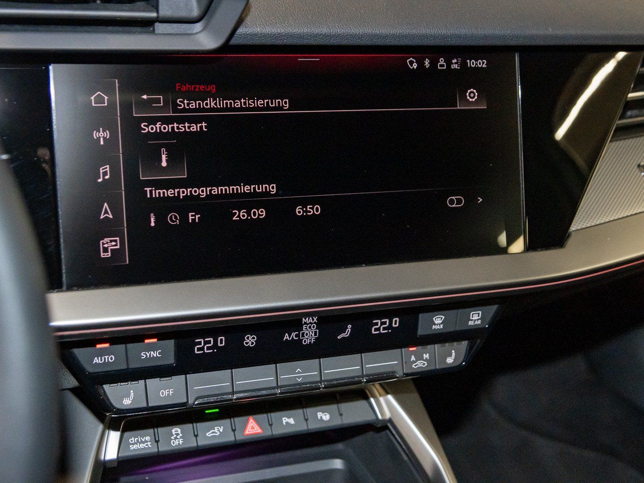 Audi A3 Sportback 45 TFSI e S line Matrix virtC Kamer