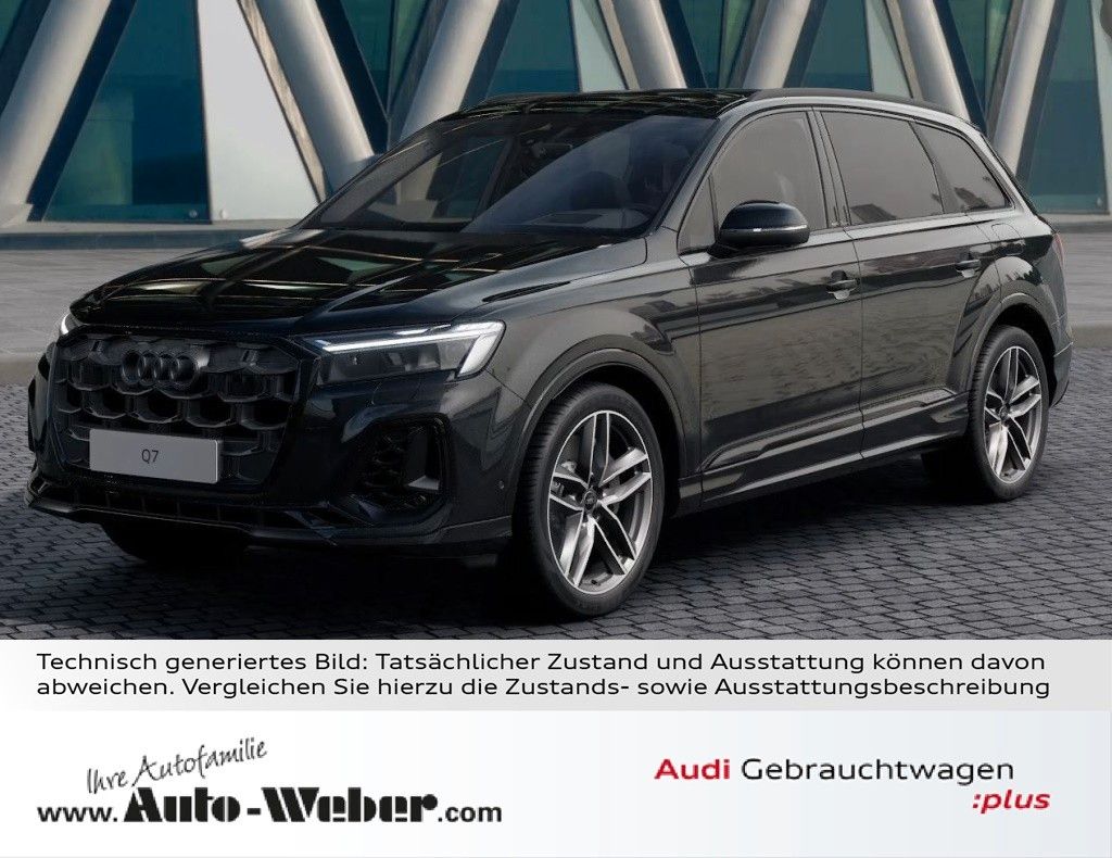 Audi Q7 55TFSIe qu S LINE BLACK MATRIX HUD AHK AIRS.