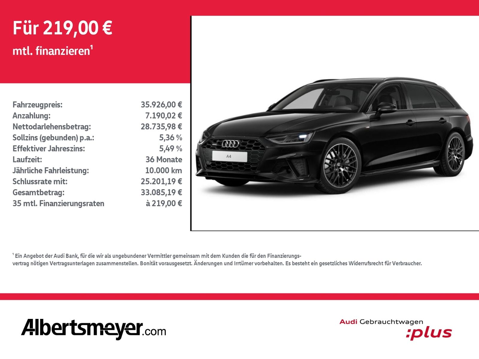 Audi A4 Avant 2.0 TFSI QUATTRO S-LINE+AHK+PANO