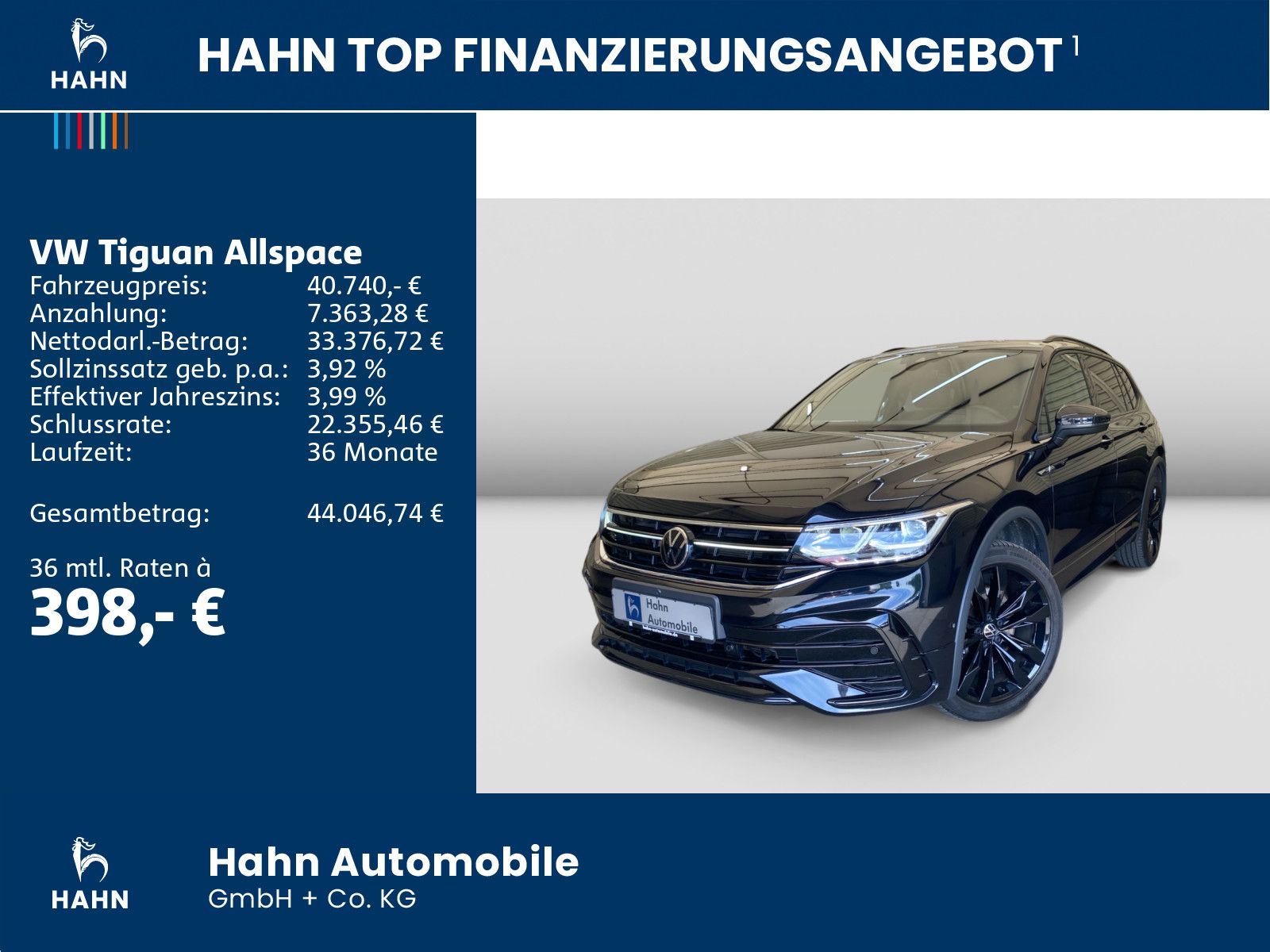 Volkswagen Tiguan Allspace 2.0TSI 4Mo R-Line BlackStyle DCC