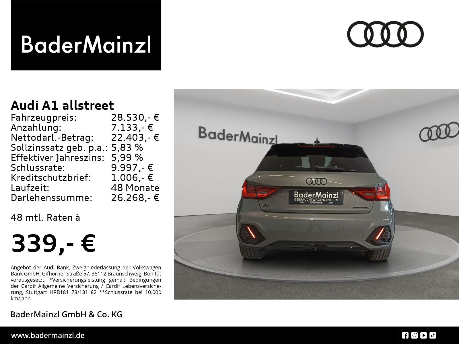 Audi A1 allstreet S tronic - Samsaru's Car Outlet