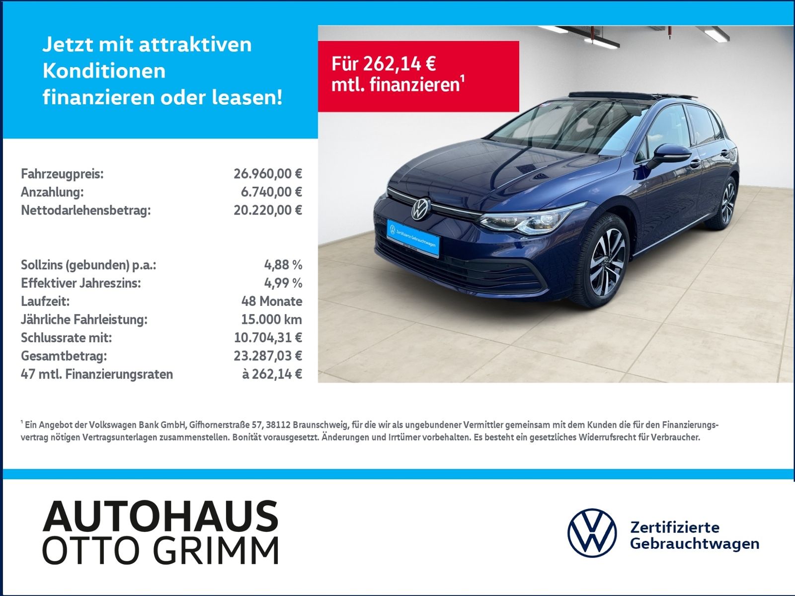 Volkswagen Golf VIII 2.0 TDI United DSG - Samsaru's Car Outlet