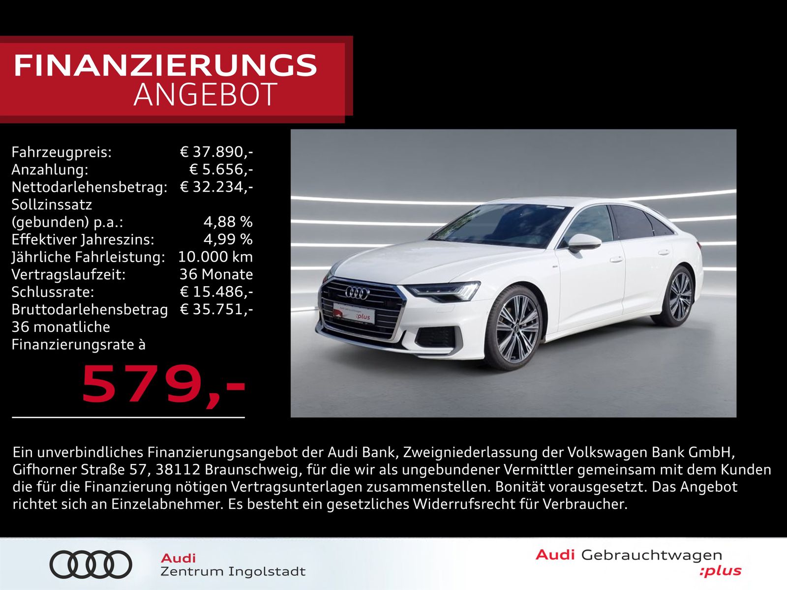 Audi A6 40 TDI S line - Samsaru's Car Outlet