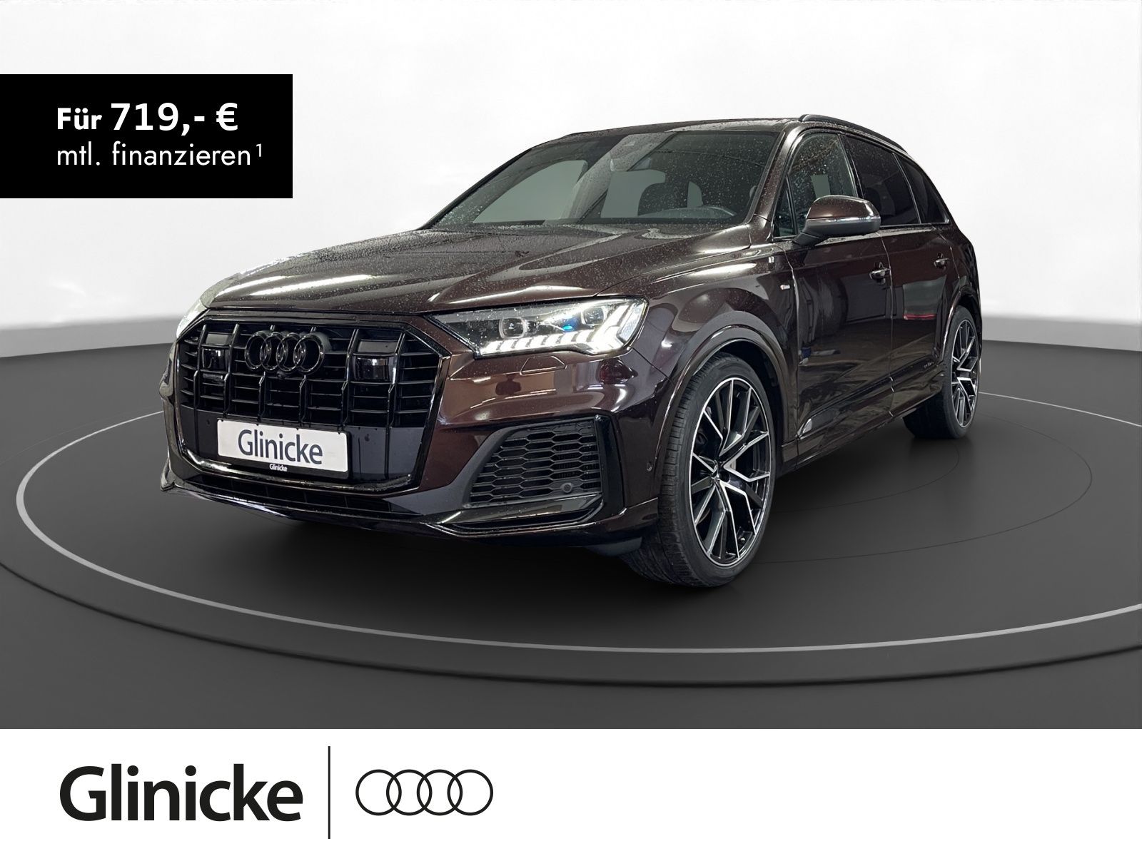 Audi Q7 50 TDI qu. S line 7-Sitzer AHK Pano LM 22" B&