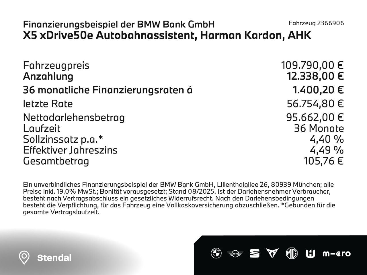BMW X5 xDrive50e Autobahnassistent, Harman Kardon