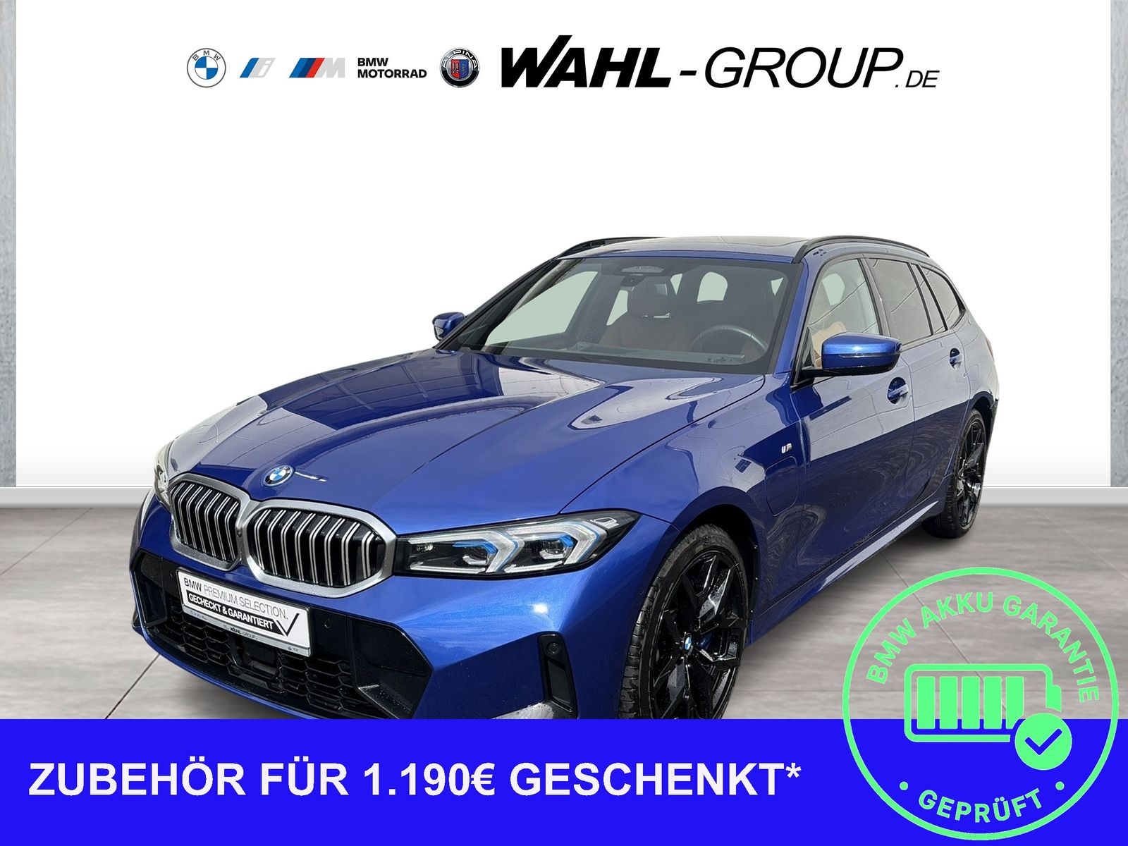 BMW 330e xDrive TOURING M SPORT AHK PANO AKUSTIK  E-