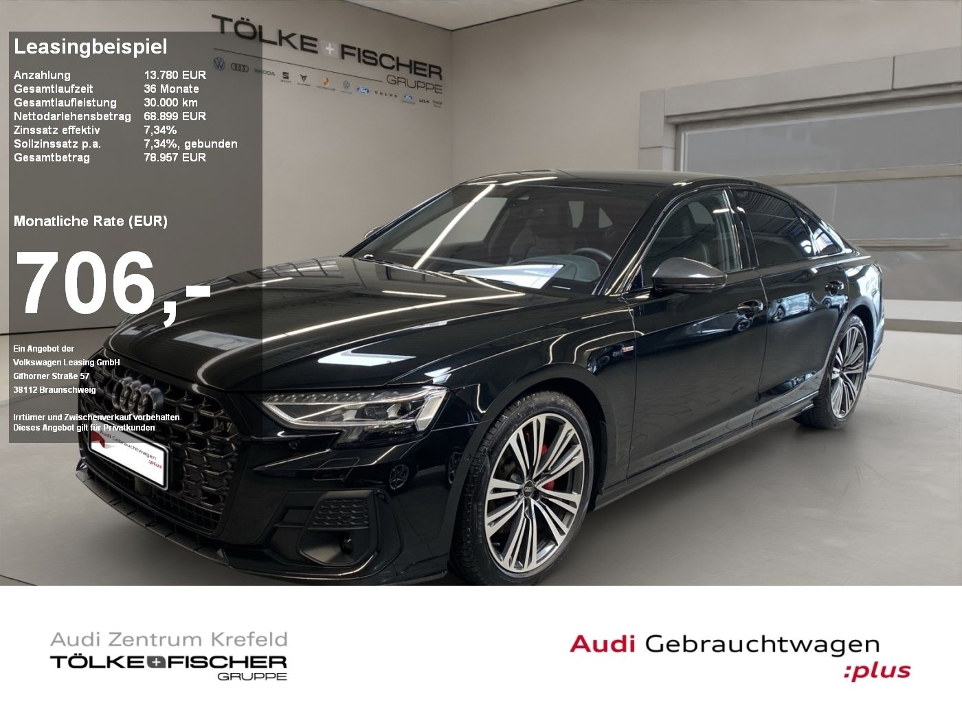 Audi A8 50 3.0 TDI quattro S-line - Samsaru's Car Outlet