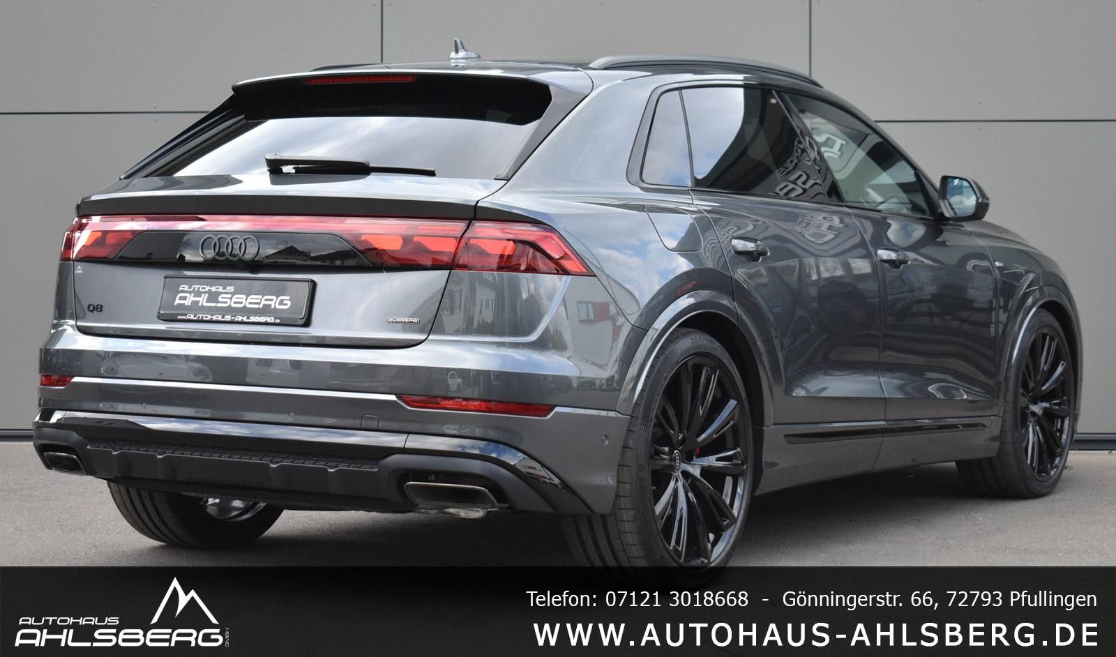 Audi Q8 S-Line Pano 23 Zoll 360°/HD Matrix/Massa./HUD