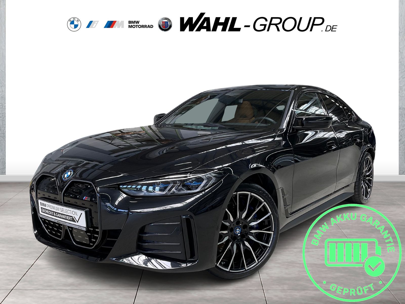 BMW i4 M50 GRAN COUPE H&K HIFI DAB GLASDACH ALU 20"