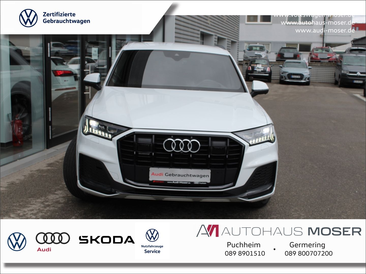 Audi Q7 50 TDI qu.Str. S-Line Assistenz*HUD*360*MTRX!