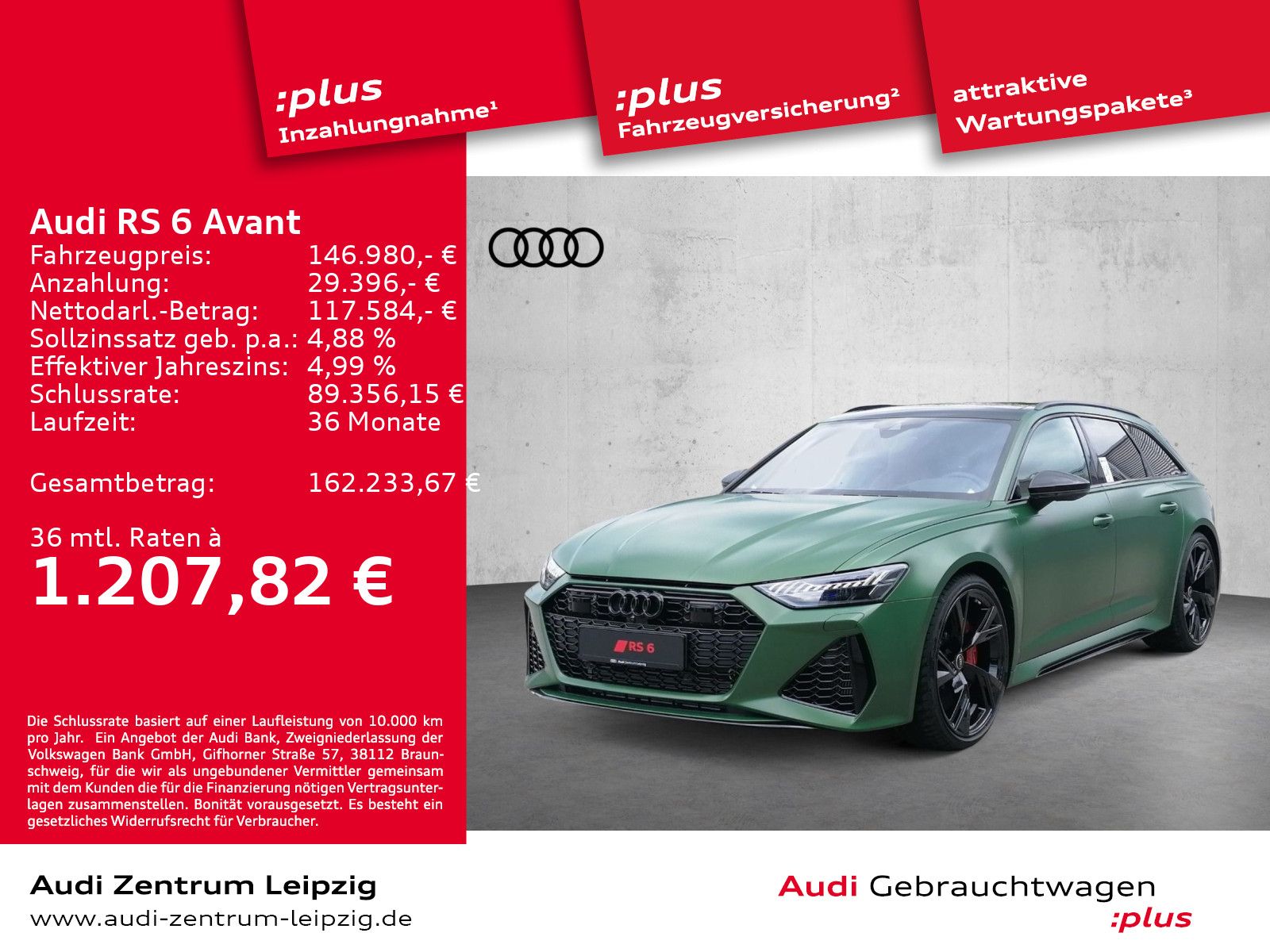 Audi RS 6 Avant *ABT*HD-Matrix*HuD*Pano*Standhzg*