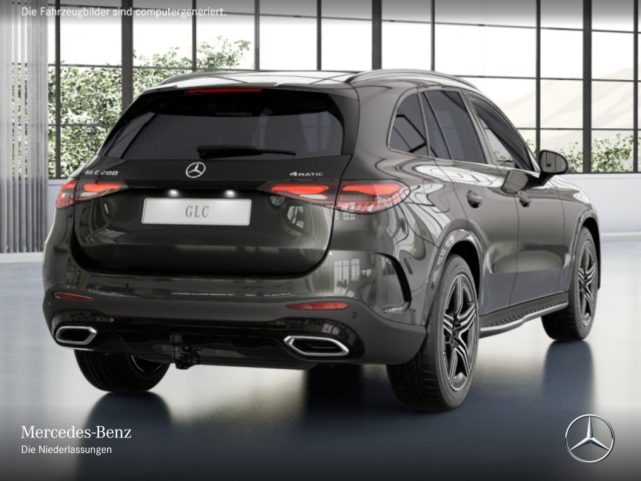 Mercedes-Benz GLC 200 4M AMG+NIGHT+PANO+360+AHK+TOTW+KEYLESS