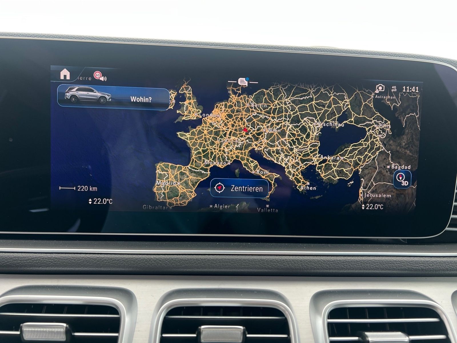Mercedes-Benz GLE 350 de 4m AMG*Night*AHK*Mbeam*Burmester*360