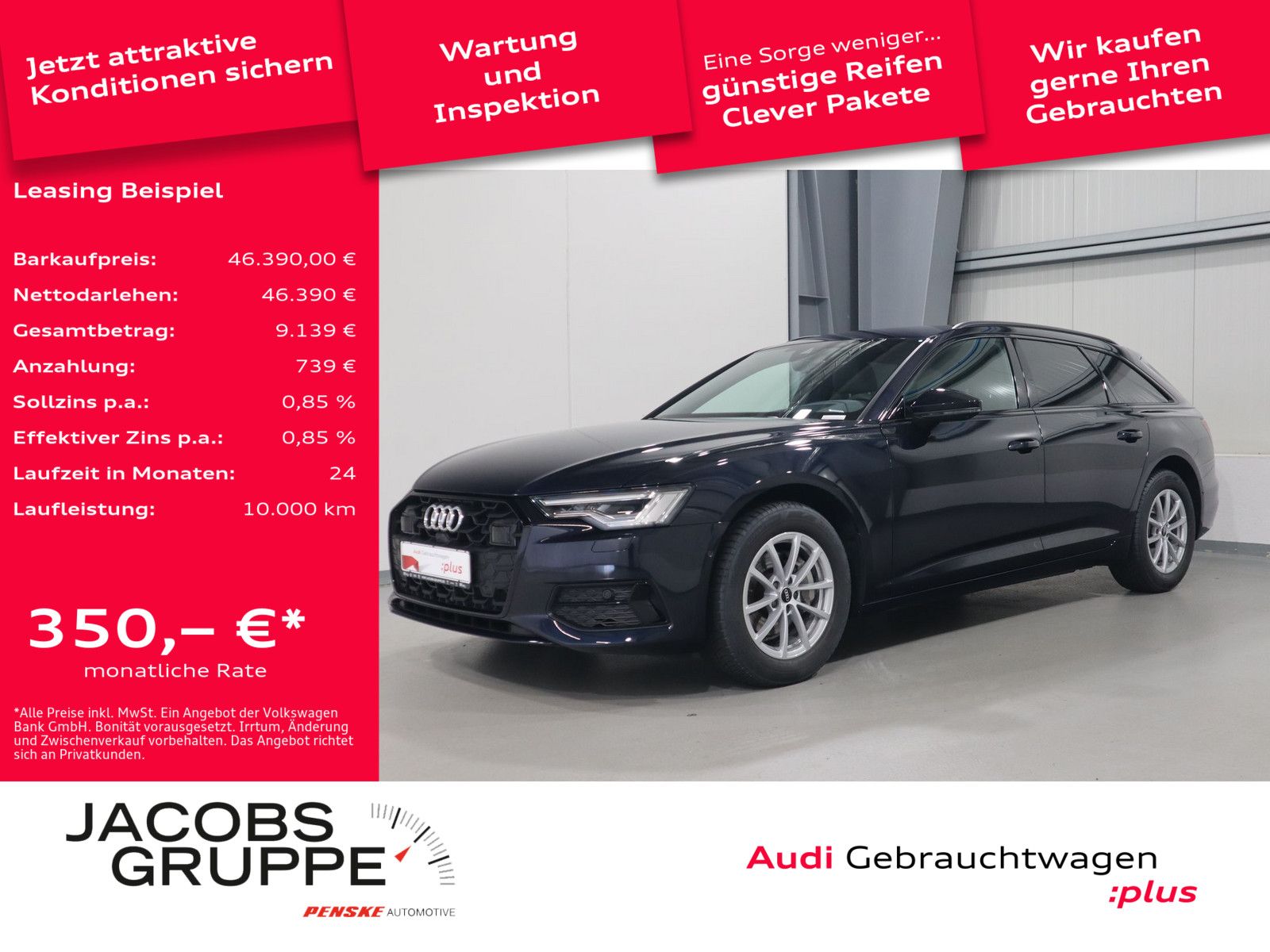 Audi A6 Avant 40 TDI advanced - Samsaru's Car Outlet