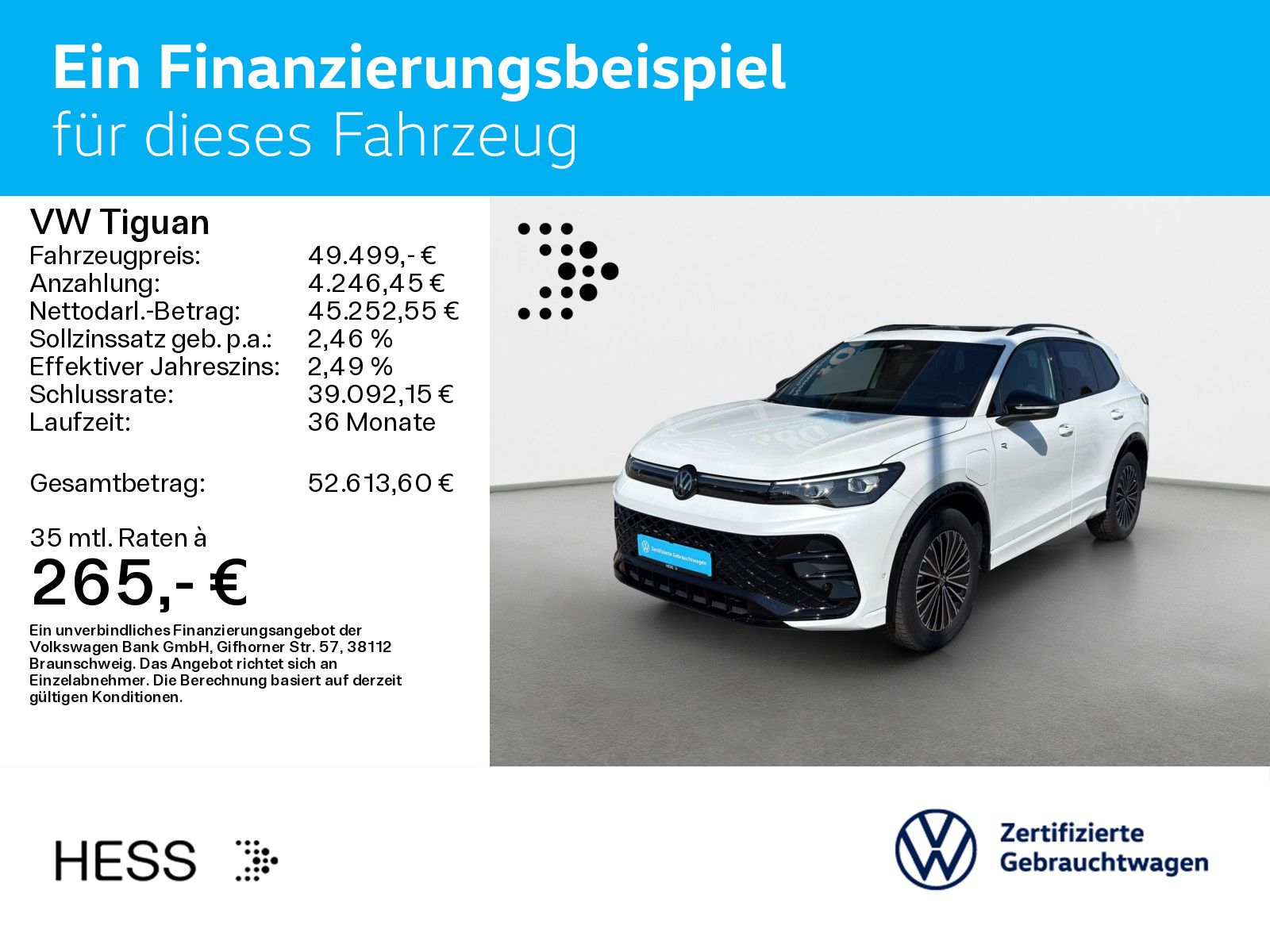 Volkswagen Tiguan 1.5 e-Hybrid DSG R-LINE*BLACK-STYLE*IQ.LI