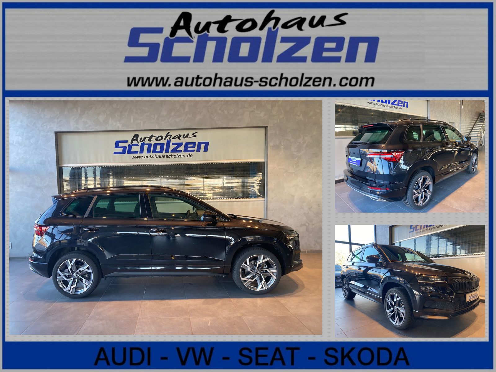 Skoda Karoq Sportline 4x4 TDI DSG AHK PANO 5JG Kam360