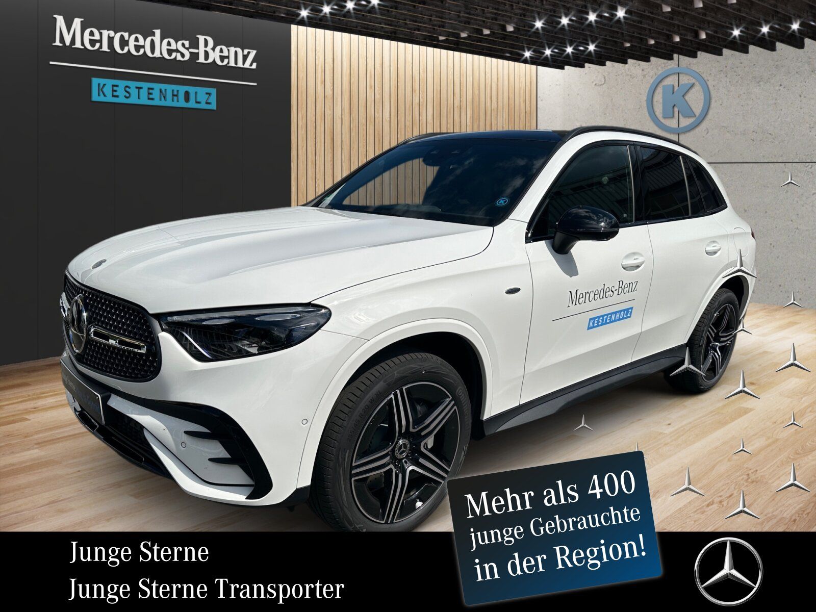 Mercedes-Benz GLC 300 de 4M AMG°LEDER°AHK°360°PANO°KEYL°