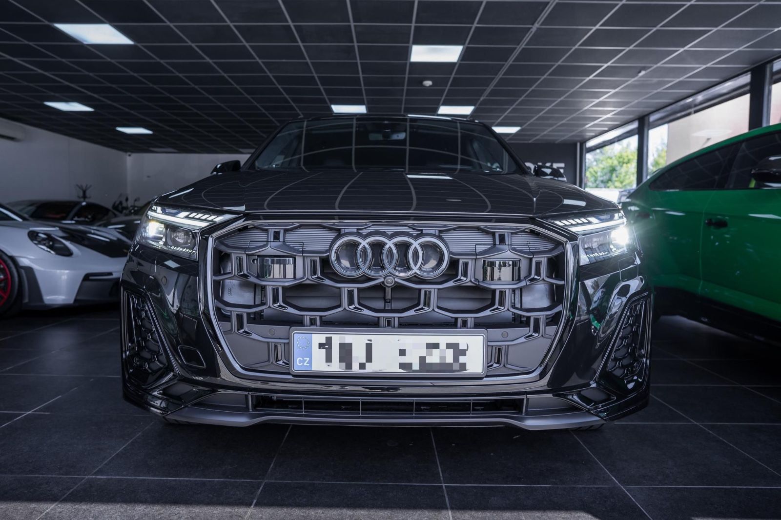 Audi Q7 TDI quattro S line-HUD-B&O 3D- Matrix- Carbon