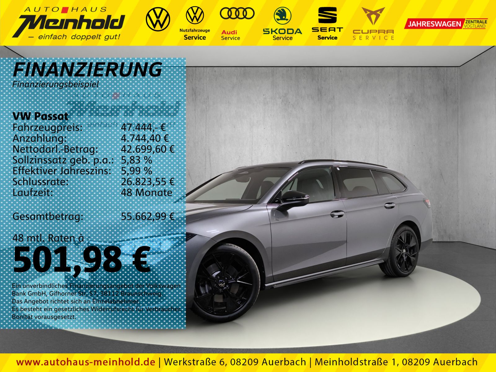Volkswagen Passat 2.0 TDI DSG 4M R-Line "Signature", Standh