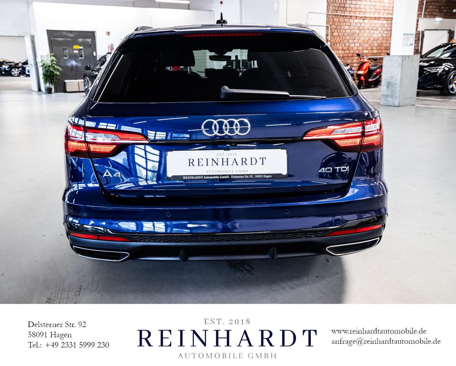 Audi A4 AVANT 40 TDI S LINE Black - Samsaru's Car Outlet