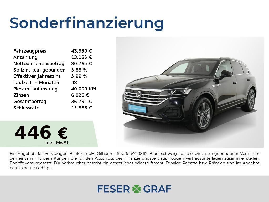 Volkswagen Touareg 3.0 TDI Elegance DSG R-line/4x4/AHK/Rear