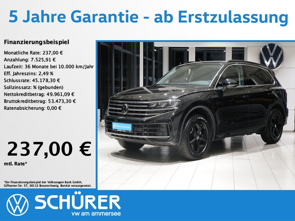 Volkswagen Touareg 3.0TDI Elegance Luft AHK Rkam ACC Matrix