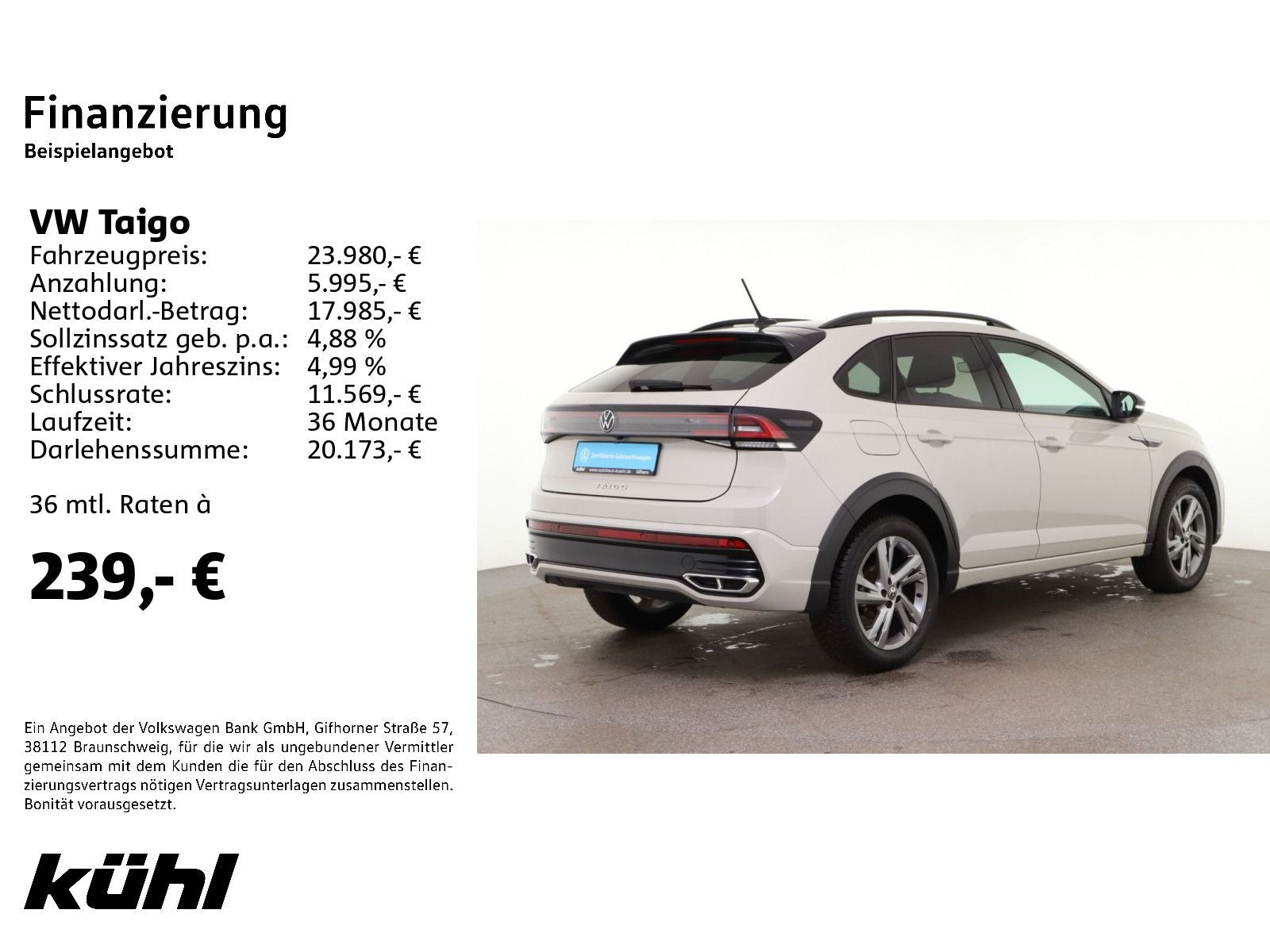 Volkswagen Taigo 1.0 TSI DSG R-Line - Samsaru's Car Outlet
