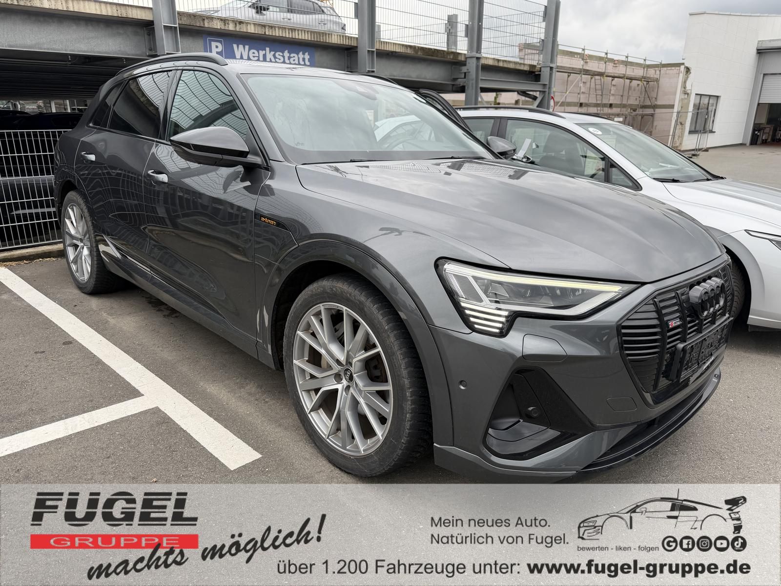 Audi e-tron 55 quattro S line 95kWh 115T€|AHZV|Vollle