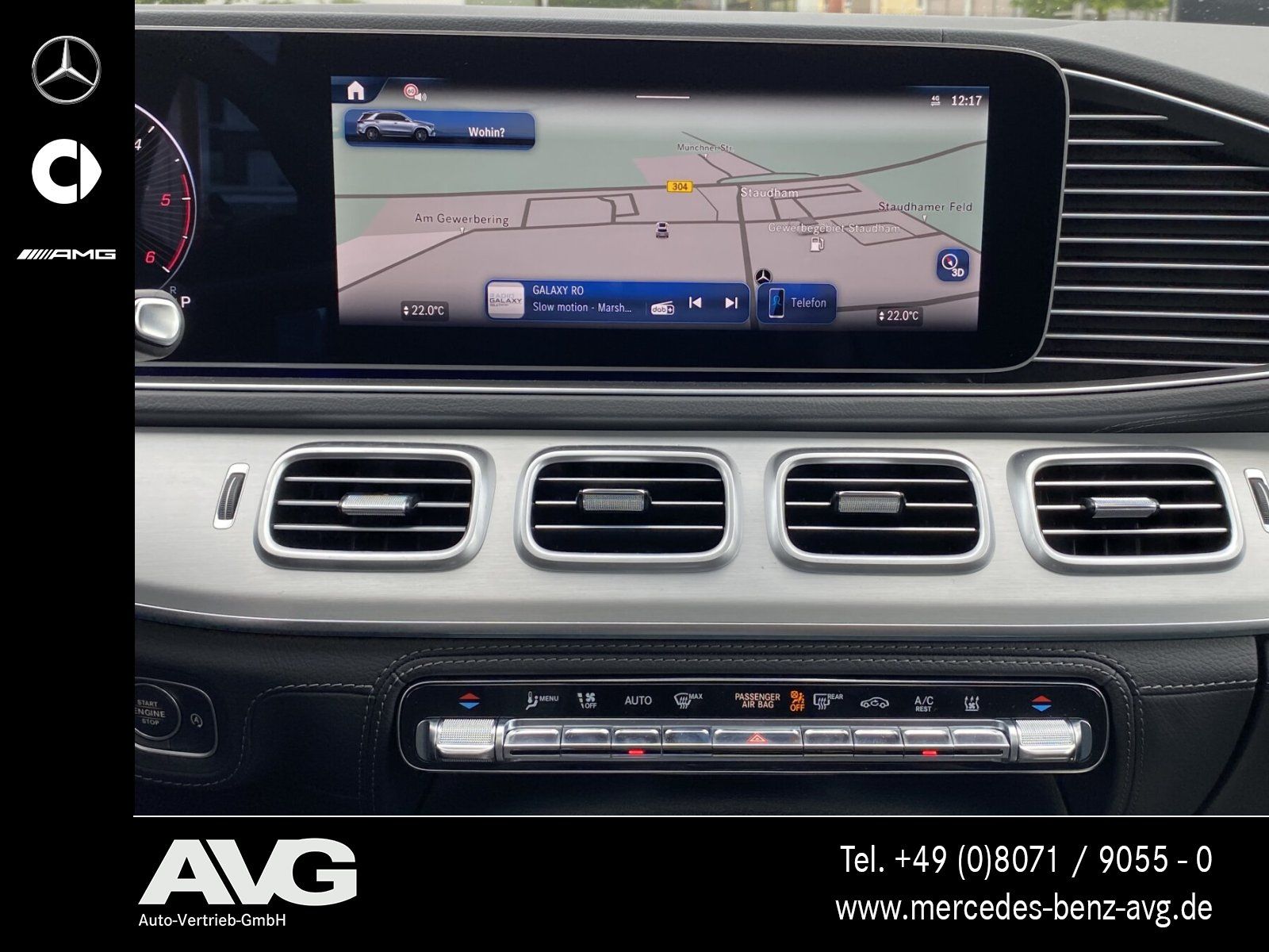 Mercedes-Benz GLE 450 d 4M AMG Pano HuD Stndhzg AHK Air 360°