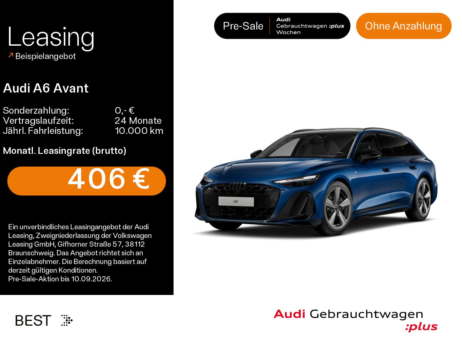 Audi A6 Avant TDI quattro S-LINE*MATRIX*HUD*AHK*PANO*