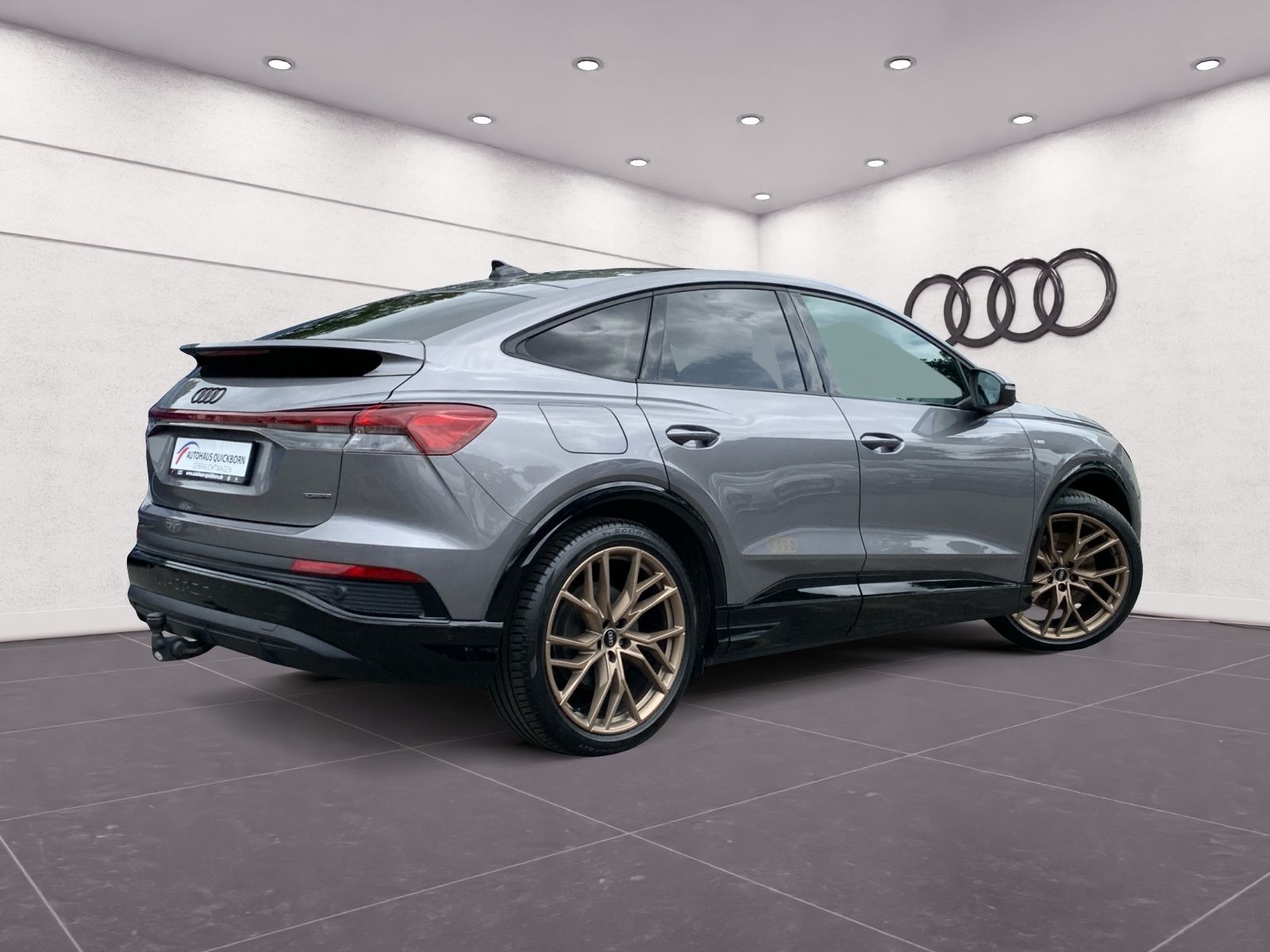 Audi Q4 e-tron Sportback 50 quattro S line edition on