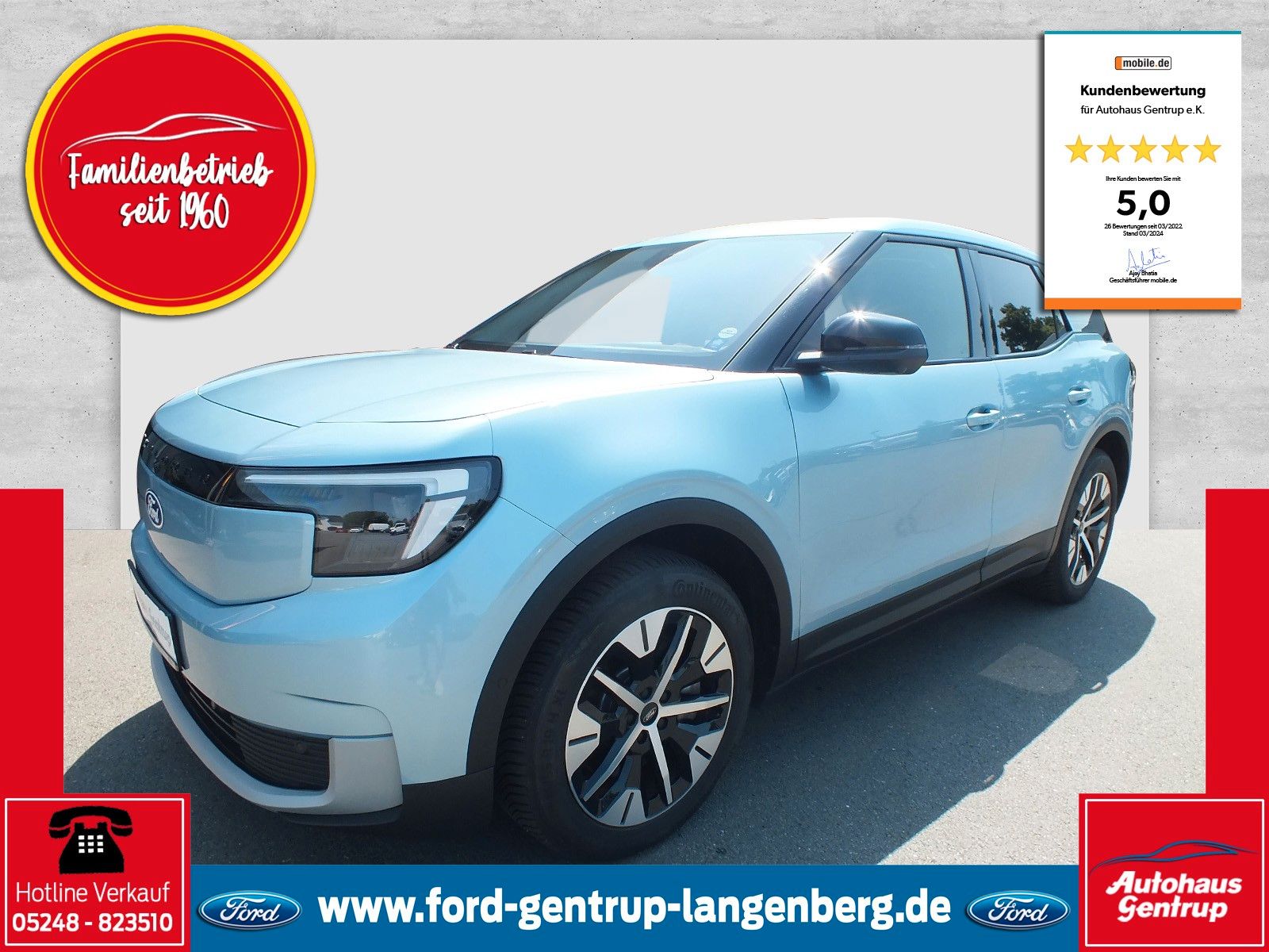Ford Explorer Select RWD AHK/GJR/Fahrer-P/FGS 4 Jahre