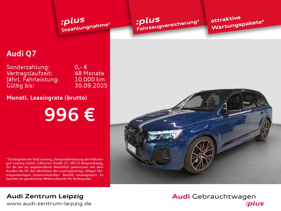 Audi Q7 50 TDI S line *HD-Matrix*Pano*AHK*HuD*7-Sitze