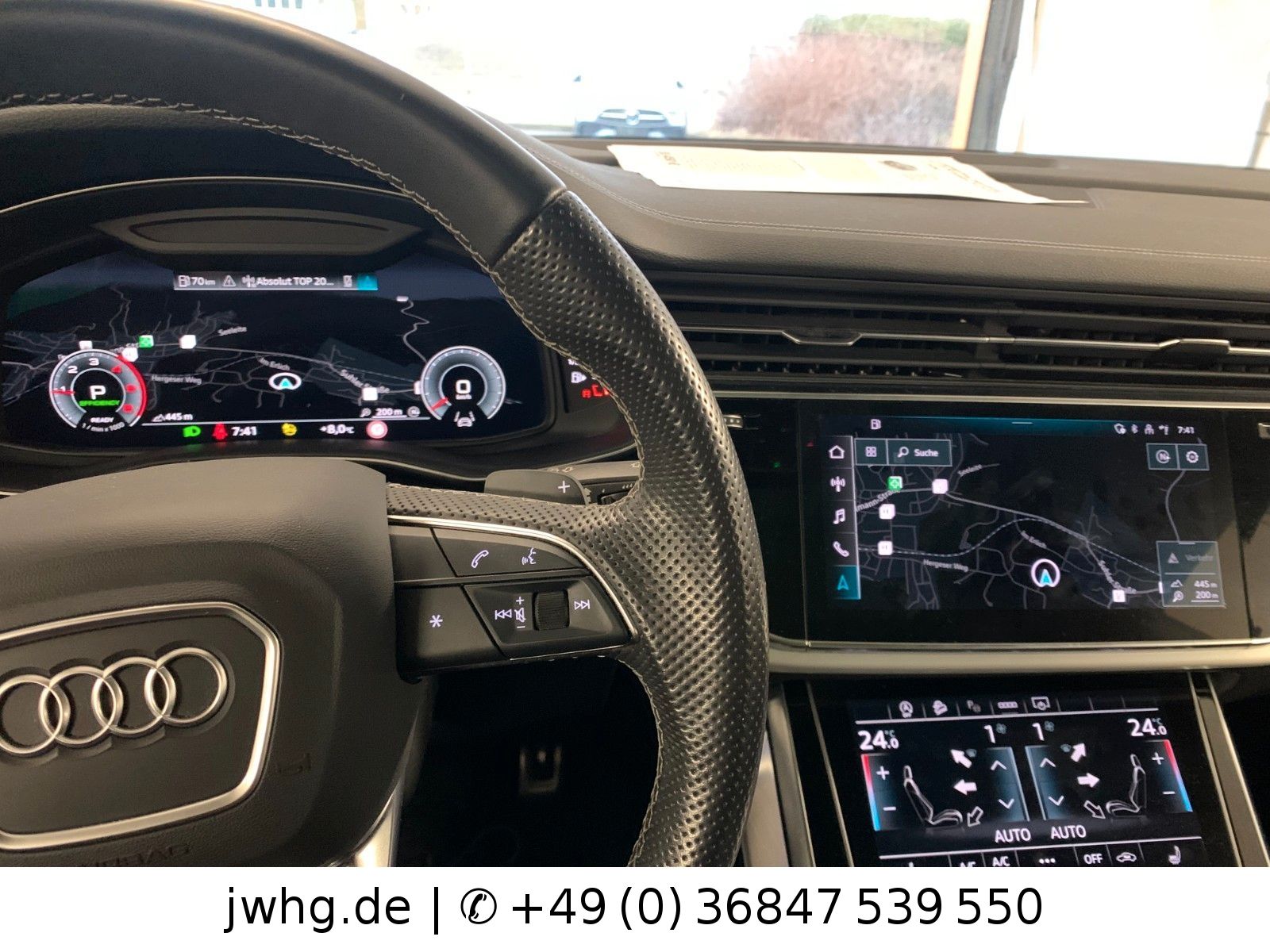 Audi Q8 50 quattro S-Line+Ext ACC/S-SITZE/21"/PANO