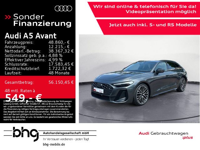 Audi A5 Avant TFSI quattro S-line Matrix/TechPlus/AHK